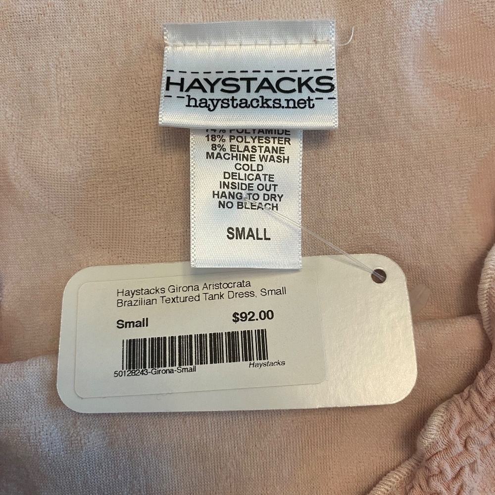 BNWT - Haystacks Girona Aristocrata Brazilian TexturedTank Dress - Small - Picture 6 of 8
